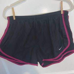 Nike size L dri fit running shorts